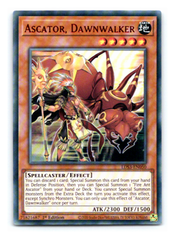 Ascator, Dawnwalker (RED) - LDS3-EN050 - Ultra Rare - 1st Edition - Yugioh - Image 1