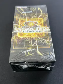 [Sealed] THE HEROES Booster Box Yu-Gi-Oh! Over Collection Japanese w/shrink - Image 3