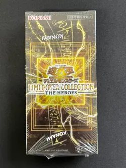 [Sealed] THE HEROES Booster Box Yu-Gi-Oh! Over Collection Japanese w/shrink - Image 4