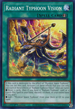 Radiant Typhoon Vision DOOD-EN063 1st ED Yu-Gi-Oh! - Image 1