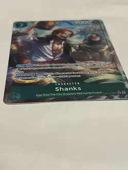 Shanks Rare (R) OP14-027 The Azure Sea's Seven Alternative Art English Foil - Image 3