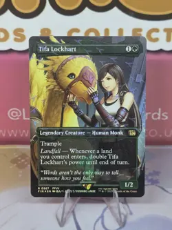 Tifa Lockhart (Borderless Chocobo Track Foil) R 0567 Final Fantasy MTG NM - Image 1