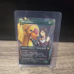 Tifa Lockhart #567 (Borderless) Chocobo Track Foil MTG Final Fantasy Promo - NM - Image 1