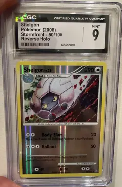 5-card Pokemon Slab Lot - Hippowdon, Shelton, Torchic, Crocalor, Typhlosion - Image 3