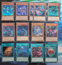 YuGiOh 13 Card Snake-Eye Deck Ft Ash Poplar Flamberge Temple Diabellze Bonfire - Image 1