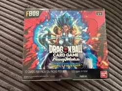Dragon Ball Dual Evolution Fusion World FB09 Card Game Booster Box New/Sealed - Image 1