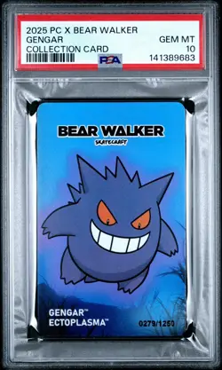 Gengar Bearwalker Pokemon Card Pokemon Center Collection Promo 0279/1200 Pop 10! - Image 1