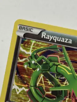 Rayquaza 11/20 Holo Rare Pokemon Card Dragon Vault NM - Image 5