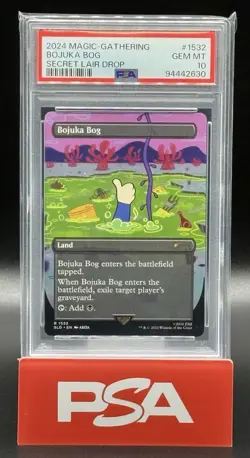 2024 MTG SECRET LAIR DROP FALLOUT: POINTS OF INTEREST #1532 BOJUKA BOG PSA 10 - Image 1