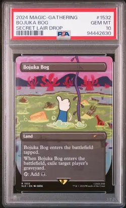 2024 MTG SECRET LAIR DROP FALLOUT: POINTS OF INTEREST #1532 BOJUKA BOG PSA 10 - Image 3