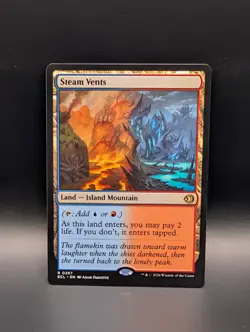 MTG - Steam Vents - Normal - Land (Island/Mountain) - ECL #267 - Rare - Image 1