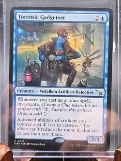 Forensic Gadgeteer Murders at Karlov Manor MTG Regular Lightly Played - Image 3