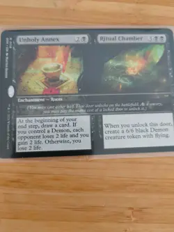 MTG Unholy Annex Ritual Chamber 0118 Duskmourn M/NM Free UK P&P - Image 1