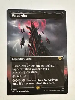 MTG Barad-dur Extended Art NM - Image 1