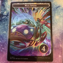 Start Your Engines! // Max Speed Token C Foil #14 | DFT Aetherdrift | MTG - Image 2