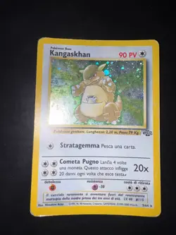Carta Pokemon Kangaskhan 5/64 Set Jungle Rara Holo Played - Image 1