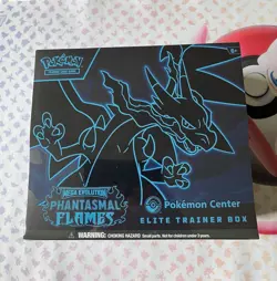 Phantasmal Flames Pokemon Center Elite Trainer Box ETB - Image 1