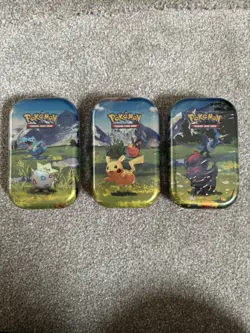 Pokemon TCG Ascended Heroes Mini Tins X3 - New And Sealed - Image 1