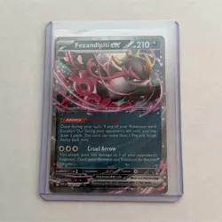 Pokemon - Fezandipiti ex 038/064 Sv: Shrouded Fable Holo Double Rare EX 210 HP - Image 1