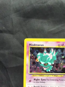 Pokemon Cards: Neo Revelation Rare Holo: Misdreavus 11/64 - Image 3