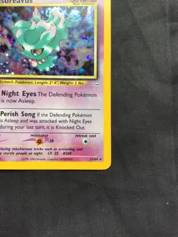 Pokemon Cards: Neo Revelation Rare Holo: Misdreavus 11/64 - Image 5