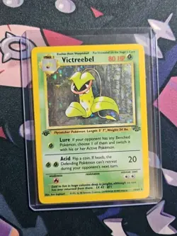 Pokemon TCG Victreebel 14/64 1st Edition Jungle Holo MP - Image 5