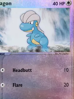 Pokemon - Bagon - REVERSE HOLO - EX Dragon - 49/97 - LP - Image 3