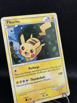 Pokemon Pikachu HGSS03 Black Star Promo 2010 Holo - Image 2
