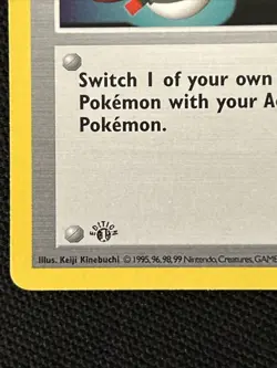 Pokemon Switch 95/102 Base Set (Shadowless) (Never Played) *Near Mint* - Image 2