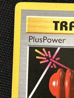 Pokemon PlusPower 084/102 (1st Edition) Base Set (Shadowless) Regular - Image 3