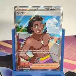 Surfer 235/191 Surging Sparks Ultra Rare Full Art Pokemon TCG - Image 1