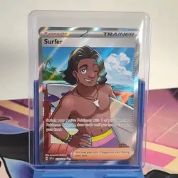 Surfer 235/191 Surging Sparks Ultra Rare Full Art Pokemon TCG - Image 3