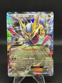 Pokemon TCG Giratina EX 57/98 XY Ancient Origins Ultra Rare Holo NM-/LP+ - Image 1