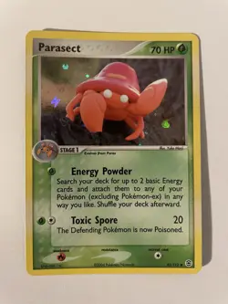 Parasect 43/112 Reverse Holo Pokemon TCG EX FireRed & LeafGreen 2004 R3A1 - Image 1