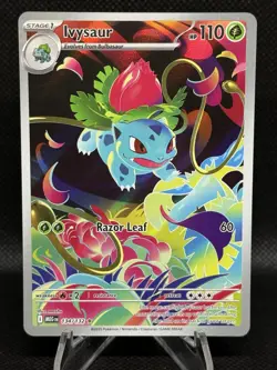 Ivysaur 134/132 – Secret Rare Holo – Mega Evolution (ME01) – Pokemon TCG – Near - Image 1