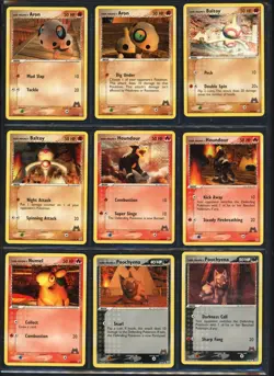 Pokemon Cards - Part Complete Non Holo Team Magma Vs Team Aqua Set - NM 29 Cards - Image 5