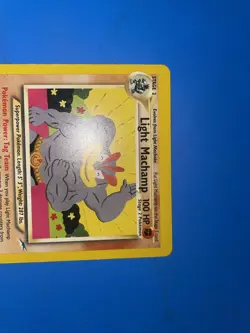 Pokemon TCG Light Machamp Neo Destiny 25/105 Regular Unlimited Rare - Image 2