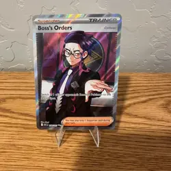 Boss’s Orders 256/217 Pokemon TCG: Ascended Heroes Full Art Holo - Image 1
