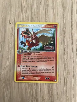 Pokemon TCG ex Power Keepers Blaziken Reverse Holo Rare 5/108 - Image 1
