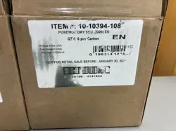 Lot of 12 Pokemon Day 2026 Collection Box (2 Cases - 12 Boxes in total) - Image 3