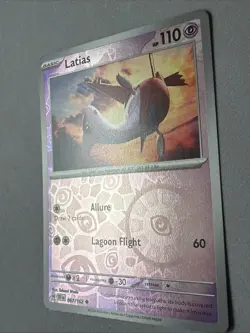 Pokemon TCG * SV Temporal Force * 67/162 Latias REVERSE HOLO Uncommon * FRESH PK - Image 2