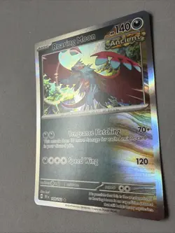 Pokemon TCG * SV Temporal Force * 109/162 Roaring Moon Holo Rare * FRESH PK - Image 2