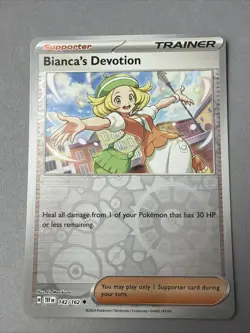 Pokemon TCG * SV Temporal Force 142/162 Bianca's Devotion REVERSE HOLO Uncommon - Image 1