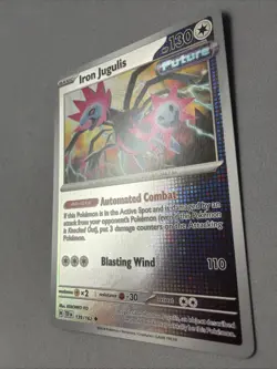 Pokemon TCG * SV Temporal Force * 139/162 Iron Jugulis REVERSE HOLO Uncommon - Image 2