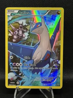 Pokemon TCG Latios XY79 XY Black Star Promo LP Condition - Image 1