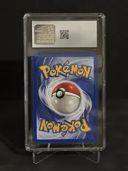 CGC MINT 9 Pokemon Oddish 63/82 2000 Team Rocket 1st Edition - Image 2