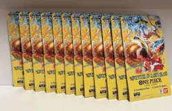 One Piece - OP15 Adventure On Kami’s Island English Lot Of 12 Blister Packs - Image 1