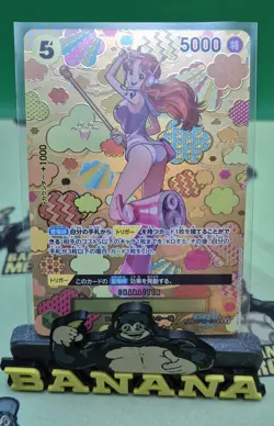 One Piece Nami OP08-106 SR SP Alternate Art Emperors in the New World Japanese - Image 1