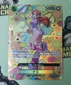 One Piece Nami OP08-106 SR SP Alternate Art Emperors in the New World Japanese - Image 3