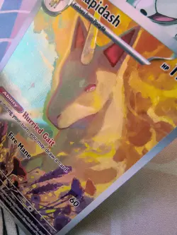 Pokemon Card TCG - Rapidash - 189/182 - Destined Rivals - Illustration Rare - Image 2